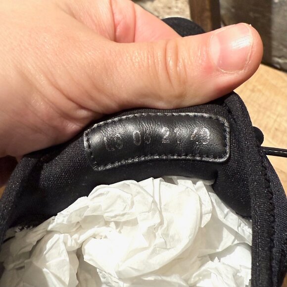 Dior B25 Black Mesh Logo Sneakers - Picture 11 of 13